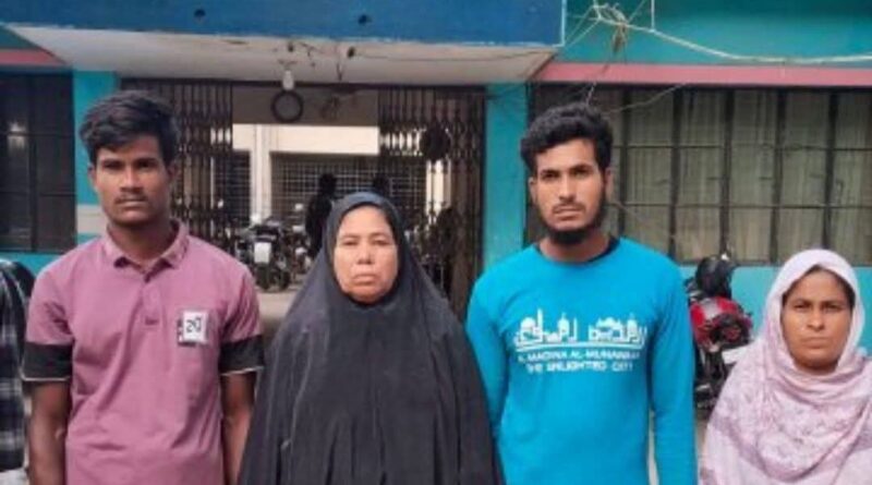 চার বছর পর মাকে ফিরে পেল সন্তানরা, মানবিকতায় উজ্জ্বল দৃষ্টান্ত ওসি নাজমুস সাকিব