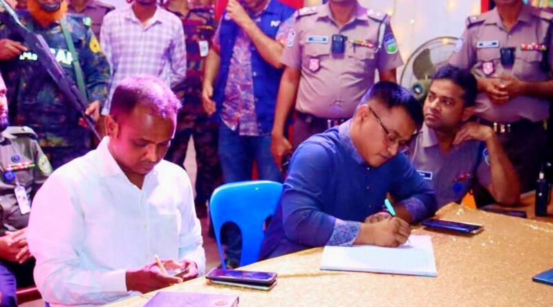 জামালপুরে পূজামণ্ডপ পরিদর্শন করেন জেলা প্রশাসক