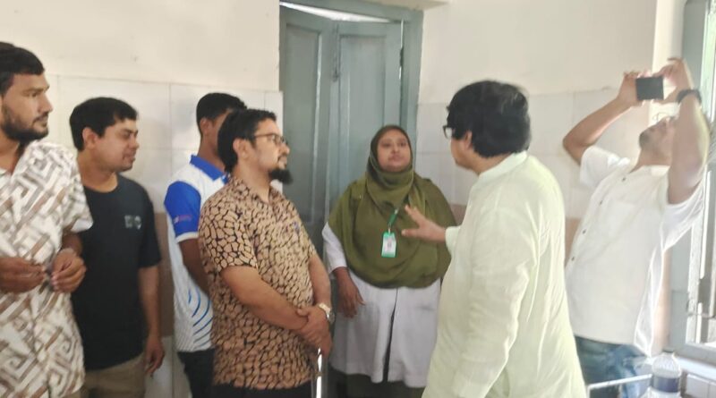 মেলান্দহ উপজেলা স্বাস্থ্য কমপ্লেক্সে এমপি বাবুলের আকস্মিক পরিদর্শন, রোগীদের দুর্ভোগ কমাতে তাৎক্ষণিক নির্দেশ