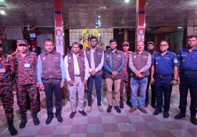 আইনশৃঙ্খলা রক্ষায় জামালপুর সিআইডি টিমের পূজামণ্ডপ পরিদর্শন