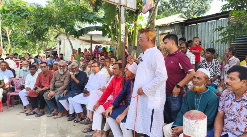 মাদারগঞ্জে পাঁচ গ্রামের মানুষের দুর্ভোগ লাঘবে কাঠের সেতু নির্মাণ, উদ্যোগে ইফতেখার লেমন চৌধুরী ফাউন্ডেশন